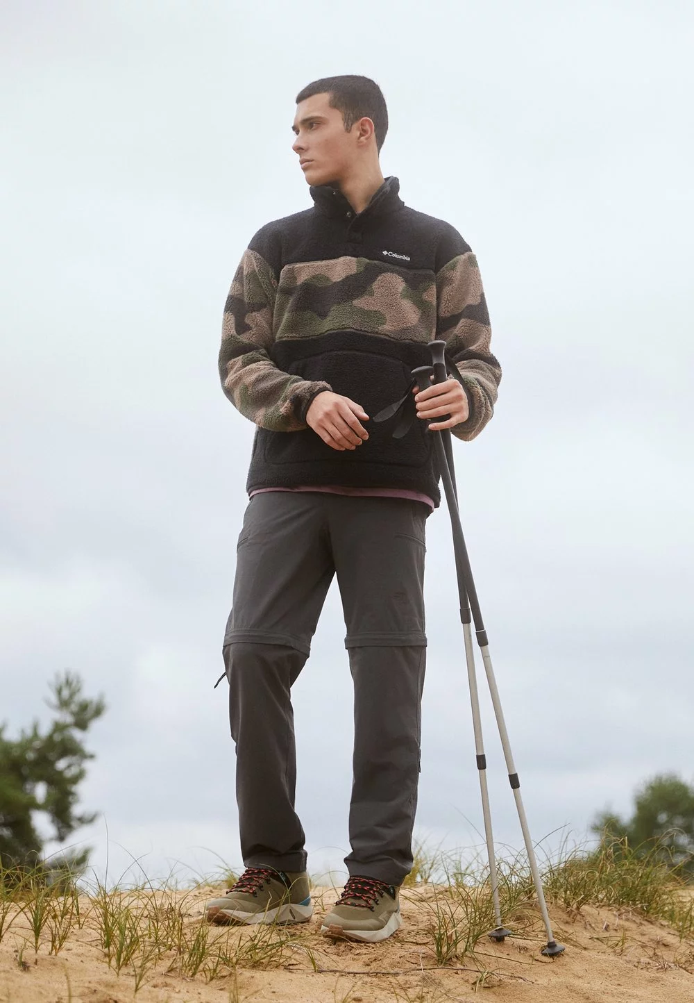 Columbia Qualité Supérieure RUGGED RIDGE SHERPA SNAP - Sweat polaire vêtements randonnée male 6 Columbia Qualité Supérieure RUGGED RIDGE SHERPA SNAP - Sweat polaire vêtements randonnée male – Image 4