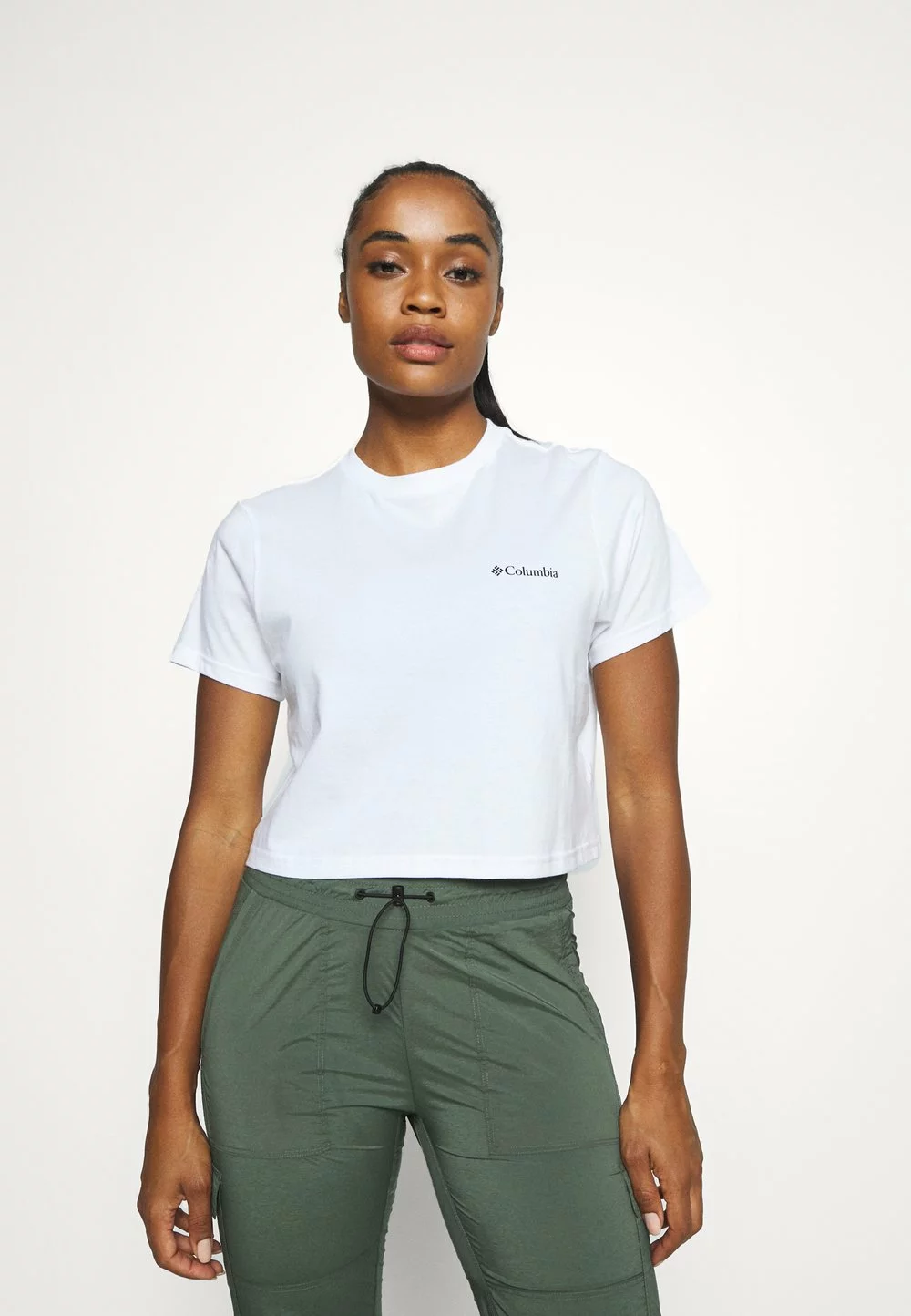 Columbia Prix Raisonnable RIVER 1/2 CROP TEE - T-shirt imprimé vêtements randonnée female 5 Columbia Prix Raisonnable RIVER 1/2 CROP TEE - T-shirt imprimé vêtements randonnée female – Image 3