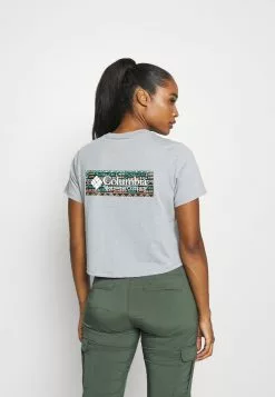 Prix Incroyables Columbia RIVER 1/2 CROP TEE - T-shirt imprimé vêtements randonnée female -Columbia Magasin de vente 2dd52dafa0104a7188e362ccefdac438