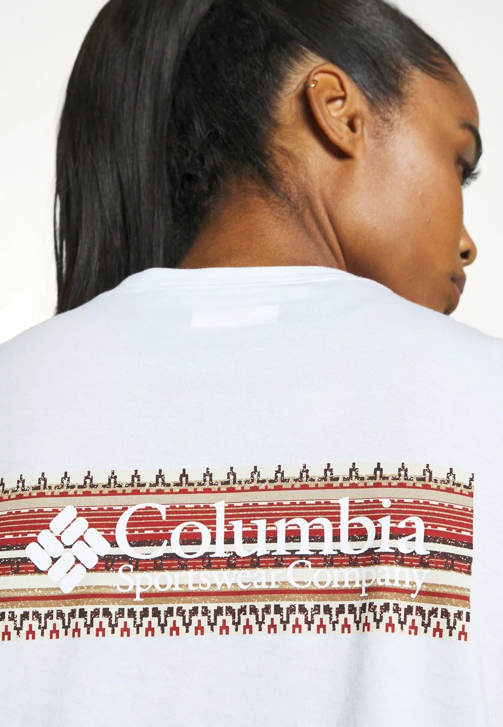 Columbia Prix Raisonnable RIVER 1/2 CROP TEE - T-shirt imprimé vêtements randonnée female 7 Columbia Prix Raisonnable RIVER 1/2 CROP TEE - T-shirt imprimé vêtements randonnée female – Image 5