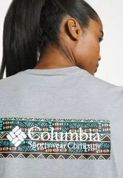 Prix Incroyables Columbia RIVER 1/2 CROP TEE - T-shirt imprimé vêtements randonnée female -Columbia Magasin de vente 6aead89d0ca946abb5e30af0485be67d
